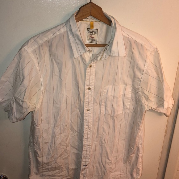 Nautica jeans company shirt  button-down large - Picture 3 of 8